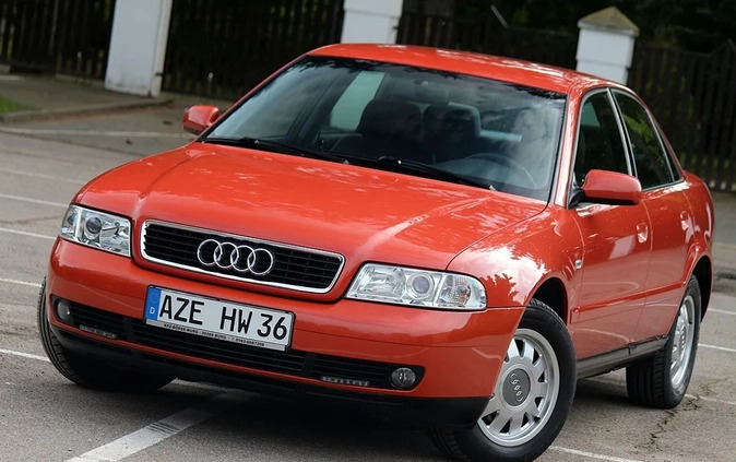 Audi A4 cena 12900 przebieg: 125000, rok produkcji 2000 z Biecz małe 596